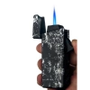 QUANTORO MGM05-42  TEK TORCH – JET ALEV ÇAKMAK –  SİYAH BEYAZ DESENLİ