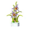 DOSTOYS 103I-2 BLOSSOM KRİSTAL GRADYAN ÇİÇEKLER BLOK OYUNCAK LOTUS ORKİDE