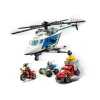 LEGO 60243 CITY POLİS HELİKOPTERİ TAKİBİ 212 PARÇA 5+