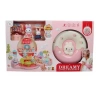 MEGA 6695 BAY DREAMY MINI AKSESUARLI SIRT ÇANTALI MİNİ TAVŞAN EVİ OYUN SETİ 3+