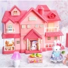 MEGA 6718 BAY DREAMY MINI AKSESUARLI BÜYÜK VİLLA OYUN SETİ 3+