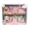 MEGA 6627 BAY DREAMY MINI AKSESUARLI YATAK ODASI VE SALON TAKIMI OYUN SETİ 3+