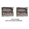 MEGA 6627 BAY DREAMY MINI AKSESUARLI YATAK ODASI VE SALON TAKIMI OYUN SETİ 3+