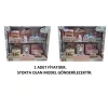 MEGA 6626 BAY DREAMY MINI AKSESUARLI ÇİFT KATLI MUTFAK OYUN SETİ 3+