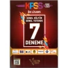 LİDERLER KARMASI 2026 KPSS ÖN LİSANS GENEL KÜLTÜR GENEL YETENEK 7 DENEME