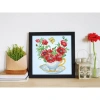 DIAMOND DOTZ SD3.405 TEATIME POPPIES 32x32 cm BONCUK TABLO KİTİ