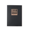 DEFFTER PENCERELİ KARTON KAPAK İPLİK DİKİŞLİ 14.8x21cm ÇİZGİSİZ (DÜZ) DEFTER 40 YP. - İSTANBUL