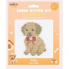 HELLO CRAFTS HC552 BAŞLANGIÇ SEVİYESİ KANAVİÇE KİTİ - YAVRU KÖPEK