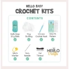 HELLO CRAFTS EASY HC127 CROCHET MİNİ AMIGURUMI ÖRGÜ KİTİ - SEVİMLİ AHTAPOT INKY (1 SET)