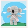 HELLO CRAFTS EASY HC129 CROCHET MİNİ AMIGURUMI ÖRGÜ KİTİ - SEVİMLİ KOALA OZZY (1 SET)