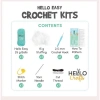 HELLO CRAFTS EASY HC129 CROCHET MİNİ AMIGURUMI ÖRGÜ KİTİ - SEVİMLİ KOALA OZZY (1 SET)