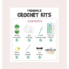 HELLO CRAFTS HC001 YARNIMALS AMIGURUMI ÖRGÜ KİTİ - FLOYD THE FROGE (1 SET)
