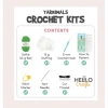 HELLO CRAFTS HC005 YARNIMALS AMIGURUMI ÖRGÜ KİTİ - KENNY THE KOALA (1 SET)