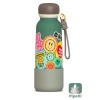 VAGONLİFE ÇELİK PİPETLİ KULLANIM İP EL ASKILI MATARA/TERMOS  VGN1105 550ML  - YEŞİL