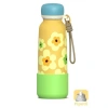 VAGONLİFE ÇELİK PİPETLİ KULLANIM İP EL ASKILI MATARA/TERMOS  VGN1105 550ML  - SARI