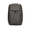 PIERRE CARDIN 01PC00200-S LAPTOP BÖLMELİ FERMUARLI İÇ VALİZ SABİTLEME KAYIŞLI SUNİ DERİ SIRT ÇANTASI SİYAH