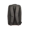 PIERRE CARDIN 01PC00200-S LAPTOP BÖLMELİ FERMUARLI İÇ VALİZ SABİTLEME KAYIŞLI SUNİ DERİ SIRT ÇANTASI SİYAH