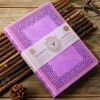 VICTORIAS JOURNALS 125-2232 VINTAGE OLD BOOK 14x20cm 80gr.160YP. ÇİZGİLİ DEFTER LİLA