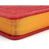 VICTORIAS JOURNALS 124-1667 VINTAGE OLD BOOK 14x20cm 80gr.128YP. ÇİZGİLİ DEFTER MAT KIRMIZI