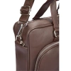 PIERRE CARDIN 01PC001116-KH ÇIKARILABİLİR KORDONLU VALİZ SABİTLEMELİ LAPTOP EVRAK ÇANTASI - KAHVERENGİ