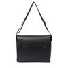 PIERRE CARDIN 01PCMB680-S AYARLANABİLİR ASKILI SUNİ DERİ POSTACI EVRAK ÇANTASI SİYAH