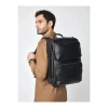 PIERRE CARDIN 01PC00106-S LAPTOP BÖLMELİ SUNİ DERİ SIRT ÇANTASI SİYAH