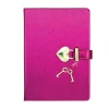 VICTORIAS JOURNALS 1241-1913 HUSH HUSH KİLİTLİ 13x18cm 80gr.160YP.ÇİZGİLİ DEFTER KUTULU - KOYU PEMBE