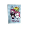 VICTORIAS JOURNALS 525-1991 HELLO KITTY AND FRIEDNS A7 SERT KAPAK  GÜNLÜK AJANDA 80 GR. 368 SAYFA  - MAVİ