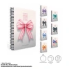 GIPTA LUCKY COLOR SPİRALLİ LX KARTON KAPAK A4 80YP. KARELİ DEFTER 8381 - TEKLİ