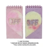 CEM DOLPHIN NP-215 PELUŞ TELLİ 19,5x10 cm BFF NOT DEFTERİ - TEKLİ