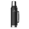 STANLEY 10-08266-002 THE LEGENDARY CLASSIC BOTTLE 1 L. PASLANMAZ ÇELİK TERMOS SİYAH