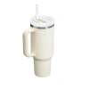 STANLEY 10-12574-014 PİPETLİ QUENCHER H2.O FLOWSTATE 1.18 L. PASLANMAZ ÇELİK TERMOS BARDAK KREM
