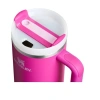 STANLEY 10-13230-064 PİPETLİ QUENCHER H2.O FLOWSTATE 1.18 L. PASLANMAZ ÇELİK TERMOS BARDAK FUŞYA MENEKŞE ÇİÇEĞİ