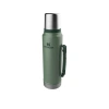 STANLEY 10-08266-001 THE LEGENDARY CLASSIC BOTTLE 1 L. PASLANMAZ ÇELİK TERMOS YEŞİL