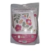 TUVA PUNCH PNY-03 NAKIŞ YASTIK KILIFI KIRLENT YAPIM SETİ - PEMBE ÇİÇEKLER