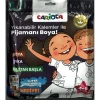 CARİOCA LN-80011 BOYANABİLİR PİJAMA - YIKANABİLİR HEDİYELİ KEÇELİ KALEMLER İLE PİJAMANI BOYA! 4-5 YAŞ