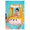 BERMUDA 34168 BESTWAY COMFORT PLUSH SHADED BABY BOAT 94X66 ŞEMSİYELİ ÇOCUK BOTU SEVİMLİ TİLKİ 45 KG 3+
