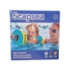 SCAPSEA ST00626 YEŞİL İÇİ DOLGULU + TAMİR BANDI + ŞİŞİRME POMPASI + TAŞIMA ÇANTASI KUTULU YÜZME KOLLUĞU SET 10-40 KG