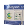 SCAPSEA ST00626 YEŞİL İÇİ DOLGULU + TAMİR BANDI + ŞİŞİRME POMPASI + TAŞIMA ÇANTASI KUTULU YÜZME KOLLUĞU SET 10-40 KG