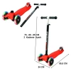 CAN OYUNCAK CN254 IŞIKLI TEKER KAYMAZ TABAN 80 KG TWİSTER MAXİ SCOOTER 3+