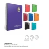 GIPTA CHROM-O SPİRALLİ PP.KAPAK A4 160YP. KARELİ DEFTER 1344 - TEKLİ