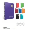 GIPTA CHROM-O SPİRALLİ PP. KAPAK A4 100 YP. KARELİ DEFTER 1492 - TEKLİ