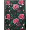 GIPTA SCRIPT BOOK SPİRALLİ SERT KAPAK 17x24 80YP.ÇİZGİLİ DEFTER 8406 - TEKLİ