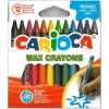 CARIOCA 42365 WAX CRAYONS YIKANABİLİR PASTEL/MUM BOYA KALEMİ 12 RENK
