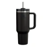 STANLEY 10-12574-015 PİPETLİ QUENCHER H2.O FLOWSTATE 1.18 L. PASLANMAZ ÇELİK TERMOS BARDAK SİYAH