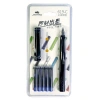 JINHAO  24-A 619 F UÇ DOLMA KALEM PLASTİK KARTELA 1 SET