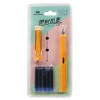 JINHAO  24-A 619 F UÇ DOLMA KALEM PLASTİK KARTELA 1 SET