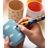 BİC INTENSITY PAINT MARKER KALEM 4 RENK SİYAH - BEYAZ - KIRMIZI - MAVİ