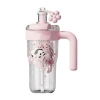 VAGONLİFE  DILLER D2513 PİPETLİ/PİPETSİZ ÇİFT KULLANIM TRİTAN MATARA 860 ML - PEMBE