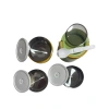 VAGONLİFE PASLANMAZ ÇELİK KULPLU TAŞINABİLİR 3 BÖLMELİ SİLİNDİR YEMEK KABI - LUNCH BOX VGN1266 900ML - YEŞİL